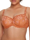 Chantelle Champs Elysees Demi Bra In Spice