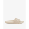 Apl Athletic Propulsion Labs Techloom Logo-embossed Woven Slides In Parchment