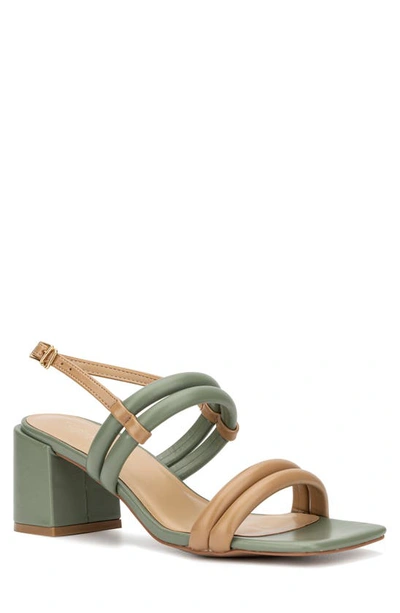 Torgeis Palm Slingback Sandal In Green