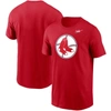 NIKE NIKE RED BOSTON RED SOX COOPERSTOWN COLLECTION LOGO T-SHIRT