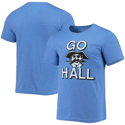 Homefield Heathered Blue Seton Hall Pirates Vintage Go Hall T-shirt
