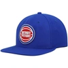 MITCHELL & NESS MITCHELL & NESS BLUE DETROIT PISTONS GROUND 2.0 SNAPBACK HAT