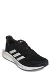 Adidas Originals Supernova Running Shoe In Black/ White/orange
