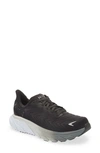 Hoka Arahi 6 Running Wide Shoe In Black / White