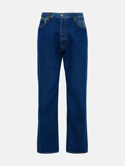 Maison Margiela Classic Fitted Jeans In Blue