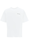 Marcelo Burlon County Of Milan Marcelo Burlon Tempera Cross Print T-shirt In White,black