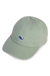 VINEYARD VINES KIDS' EMBROIDERED WHALE COTTON BASEBALL CAP