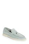 Loro Piana Summer Charms Loafer In Eucalyptus