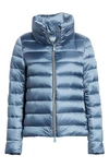 Save The Duck Elsie Waterproof Puffer Coat In Steel Blue