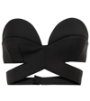 Givenchy Sweetheart-neck Cropped Wool Top In Black
