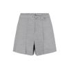 Maison Margiela Womens Grey Acrylic Shorts In Grey