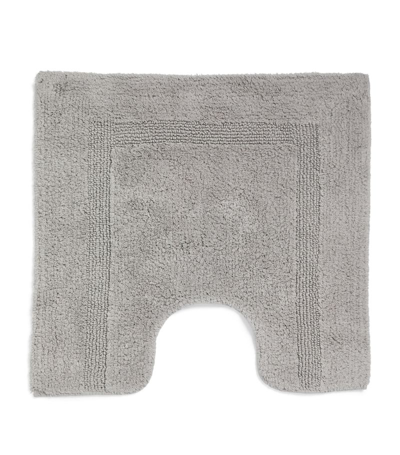 Abyss & Habidecor Cotton Reversible Pedestal Bath Mat (60cm X 60cm) In Grey