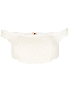 ALICE MCCALL SALTY KISSES CROCHET CROPPED TOP