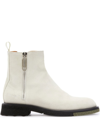 OFF-WHITE SPONGE ANKLE BOOTS