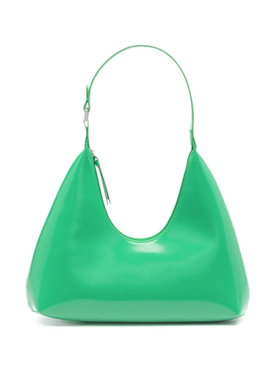 By Far Amber Shoulder Bag In Green