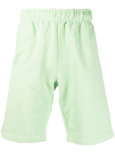 032c Elasticated Track Shorts In Green