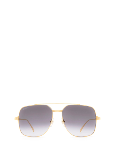 Cartier Ct0329s Gold Female Sunglasses