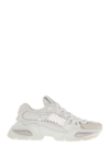 Dolce & Gabbana Airmaster Mix Materials Sneakers In White