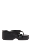 Forbitches Black Ooh Bunny Flip-flop Sandals S In Eva For Bitches Women In Black