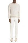 Loro Piana Crewneck Superlight Cashmere Sweater In Neutrals