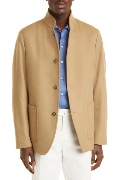 Loro Piana Spagna Cashmere Sport Coat In Neutrals