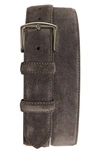 LORO PIANA CINTURA ALSAVEL SUEDE BELT