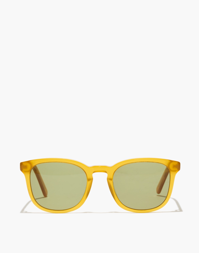 Madewell Ashcroft Sunglasses In Frosted Bronzed Leaf