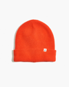 Mw (re)sourced Cotton Cuffed Beanie In Flame