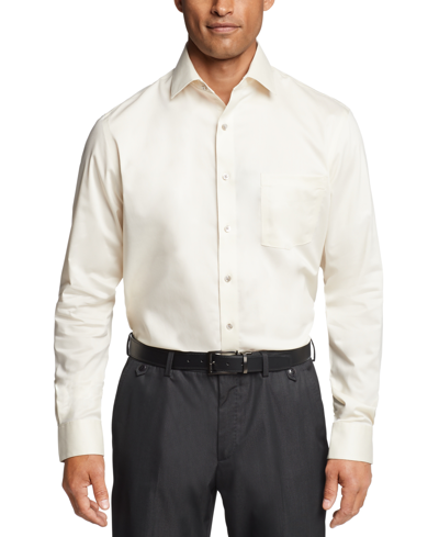 Van Heusen Men's Regular-fit Ultraflex Dress Shirt In Canvas