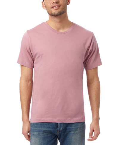 Alternative Apparel Men's Short Sleeves Go-to T-shirt In Whiskey Rose