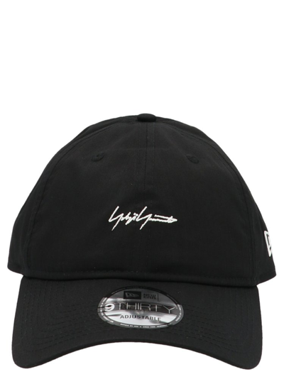 Yohji Yamamoto X New Era Logo-embroidered Woven Baseball Cap In Black