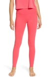 Zella Live In High Waist Leggings In Pink Atomic