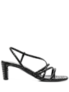 DEL CARLO STRAPPY 60MM HEEL SANDALS