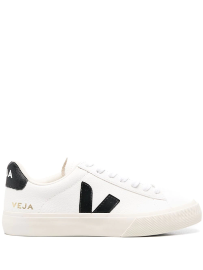 Veja Campo Lace-up Trainers In White
