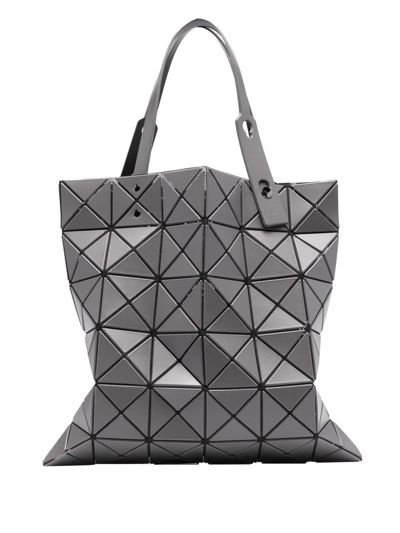 Bao Bao Issey Miyake Geometric Panelled Tote Bag In Grau