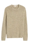 Madewell Crewneck Sweater In Stone Donegal