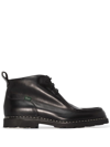 PARABOOT MUCY LEATHER LACE-UP BOOTS