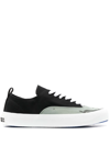 Marcelo Burlon County Of Milan Black & Green Og Viento Low Top Sneakers In Black