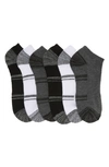 Calvin Klein Dual Feed Cushion No Show Socks In Grey Assorted