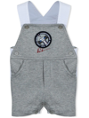 LAPIN HOUSE COLOUR-BLOCK DUNGAREES