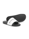 Givenchy Logo-print Flat Slides In White