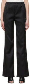 Atlein Black Polyester Trouseres In C0114 Black