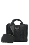 Steve Madden Minnie Nylon Crossbody Bag In Black