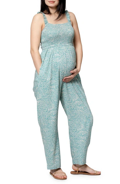 NOM MATERNITY MARAIS MATERNITY JUMPSUIT