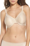 Wacoal Perfect Primer Full-coverage Underwire Bra In Sand