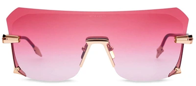 Dita Laniti A Shield Sunglasses In Pink
