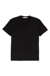 The Row Wesler Cotton Jersey T-shirt In Black
