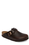 Birkenstock 'boston Soft' Clog In Brown