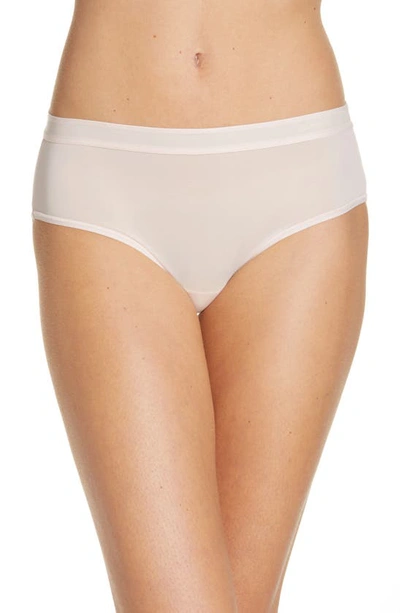 Calvin Klein Women's Second Skin Hipster Underwear In Tjq Barely Pink