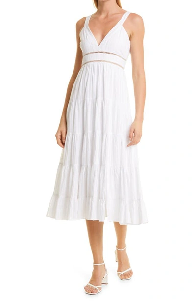 Likely Monty Cotton Dress In White